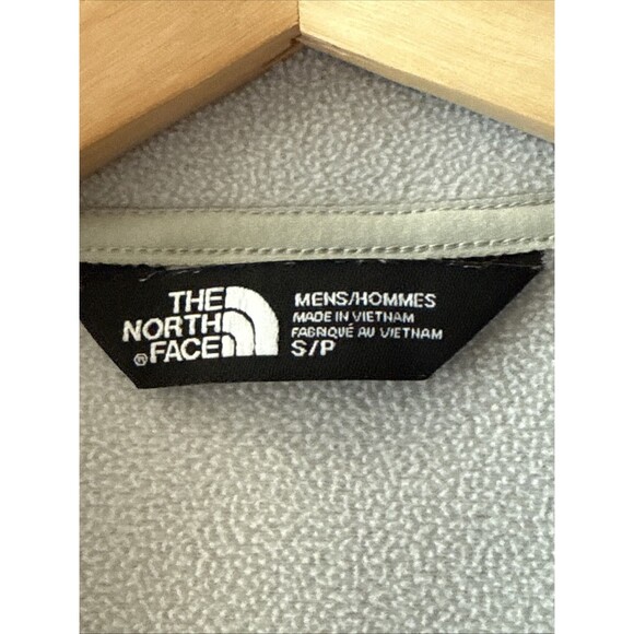 The North Face Sweater Jacket Mens Size Small Gray Fleece Full Zip Outdoor Knit - Picture 3 of 12